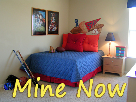Mine Now ~ bedroom redecorated